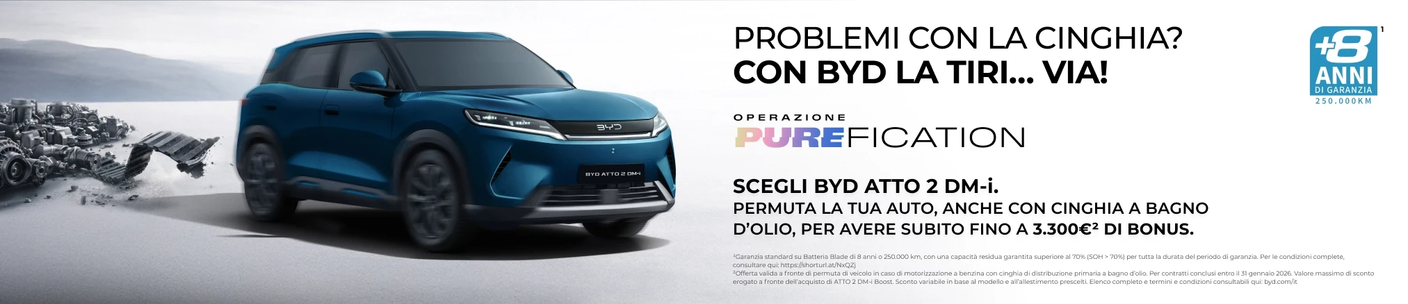 Offerte Operazione PUREFICATION AG亚娱 Atto 2 DM-i: Fino a 3.300€ di bonus*